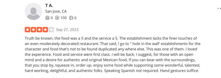 Tacos in Salinas, Ca